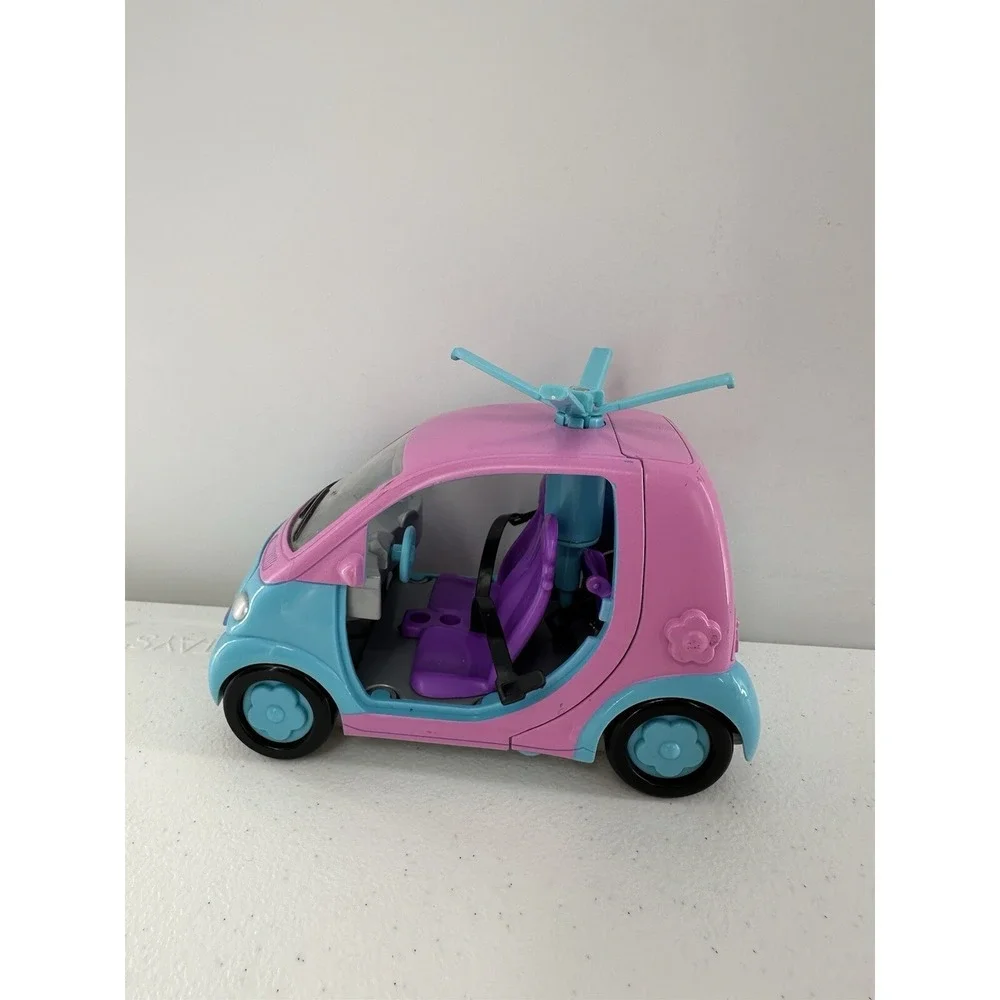 2004 Polly Pocket Helicopter‎ Extendable Car Retro Doll Accessory Vehicle